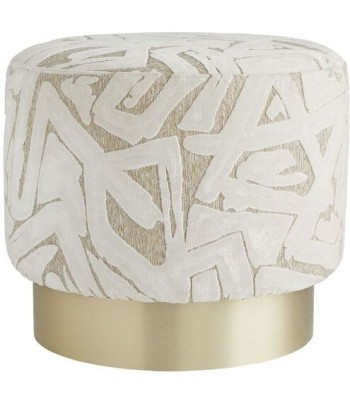 Arteriors Avalon Swivel Ottoman 8139