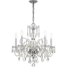 Crystorama Traditional Crystal Chandelier 1005-CH-CL-MWP