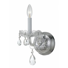Crystorama Traditional Crystal Sconce 1031-CH-CL-MWP