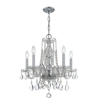 Crystorama Traditional Crystal Chandelier 1061-CH-CL-S