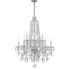 Crystorama Traditional Crystal Chandelier 1110-CH-CL-MWP