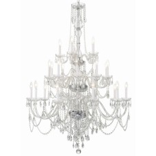 Crystorama Traditional Crystal Chandelier 1156-CH-CL-MWP
