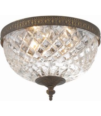 Crystorama Westbury Flush 117-12-EB