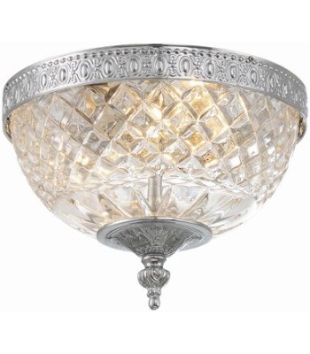 Crystorama Westbury Flush 117-8-CH