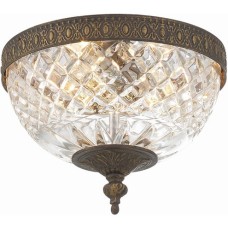 Crystorama Westbury Flush 117-8-EB