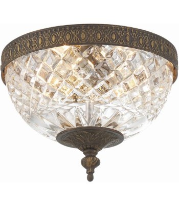 Crystorama Westbury Flush 117-8-EB
