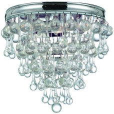 Crystorama Calypso Flush 135-CH