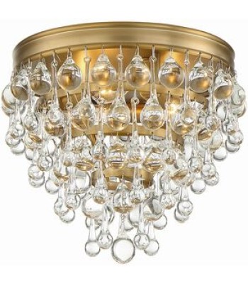 Crystorama Calypso Flush 135-VG