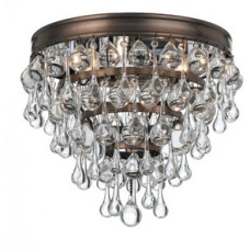 Crystorama Calypso Flush 135-VZ