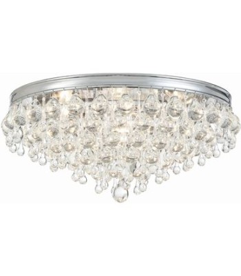 Crystorama Calypso Flush 138-CH