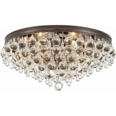 Crystorama Calypso Flush 138-VZ