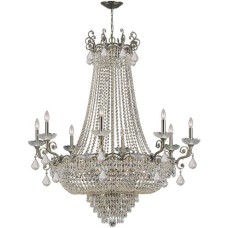 Crystorama Majestic Chandelier 1488-HB-CL-SAQ