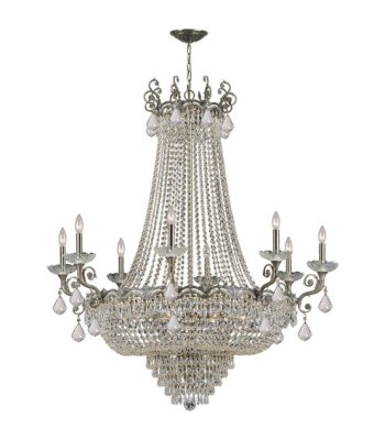 Crystorama Majestic Chandelier 1488-HB-CL-SAQ