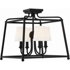 Crystorama Sylvan Semi Flush 2243-BF