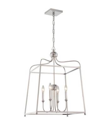 Crystorama Sylvan Chandelier 2244-PN_NOSHADE