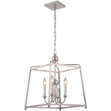 Crystorama Sylvan Mini Chandelier 2245-PN_NOSHADE