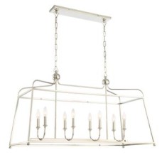 Crystorama Sylvan Chandelier 2249-PN_NOSHADE