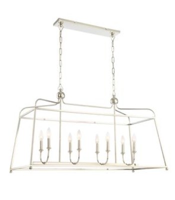 Crystorama Sylvan Chandelier 2249-PN_NOSHADE