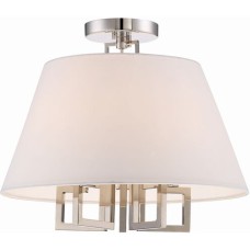 Crystorama Westwood Semi Flush 2255-PN_CEILING