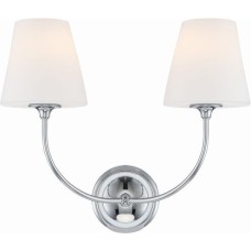 Crystorama Sylvan Sconce 2442-OP-CH