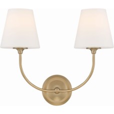 Crystorama Sylvan Sconce 2442-OP-VG