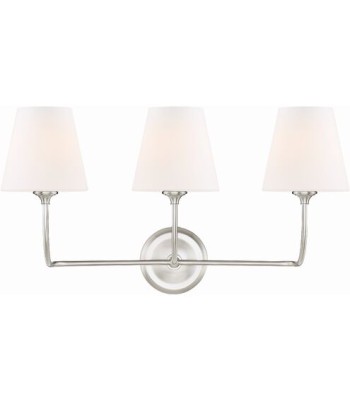 Crystorama Sylvan Bathroom Vanity Light 2443-OP-BN