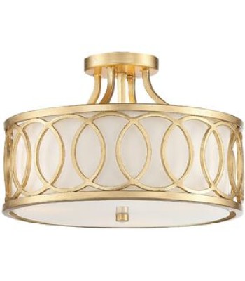 Crystorama Graham Semi Flush 285-GA