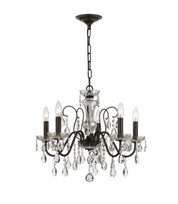 Crystorama Butler Chandelier 3025-EB-CL-MWP