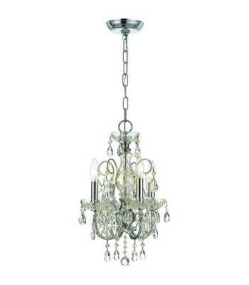 Crystorama Imperial Mini Chandelier 3224-CH-CL-MWP