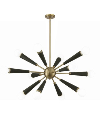 Crystorama Zodiac Chandelier 3812-AG