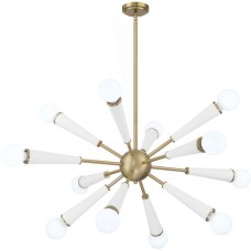 Crystorama Zodiac Chandelier 3812-AG-MT