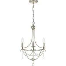 Crystorama Metro Mini Chandelier 423-SA