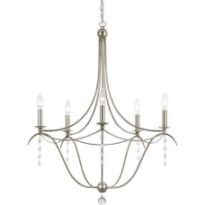 Crystorama Metro Chandelier 435-SA