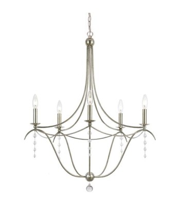 Crystorama Metro Chandelier 435-SA