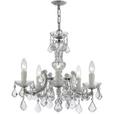 Crystorama Maria Theresa Chandelier 4376-CH-CL-MWP