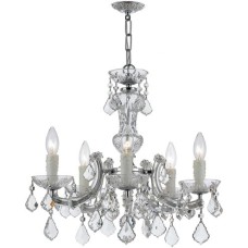 Crystorama Maria Theresa Chandelier 4376-CH-CL-S