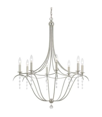 Crystorama Metro Chandelier 438-SA