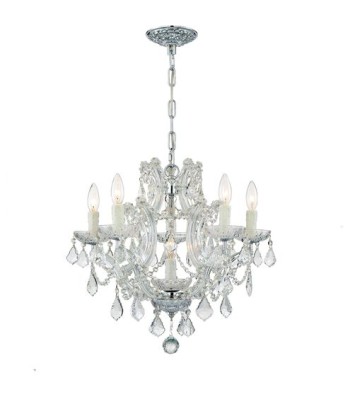 Crystorama Maria Theresa Chandelier 4405-CH-CL-MWP