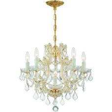 Crystorama Maria Theresa Chandelier 4405-GD-CL-MWP