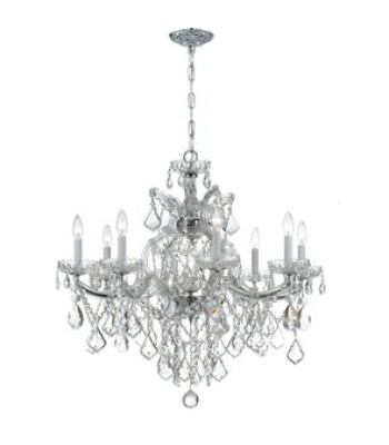 Crystorama Maria Theresa Chandelier 4409-CH-CL-MWP
