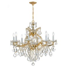 Crystorama Maria Theresa Chandelier 4409-GD-CL-MWP