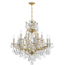 Crystorama Maria Theresa Chandelier 4412-GD-CL-MWP