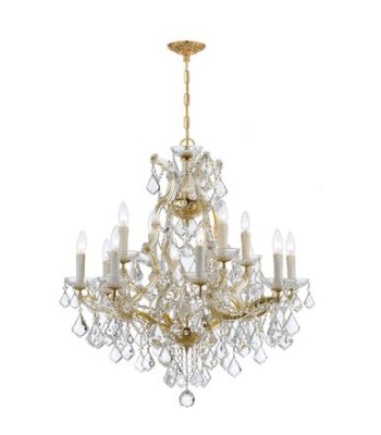 Crystorama Maria Theresa Chandelier 4412-GD-CL-MWP