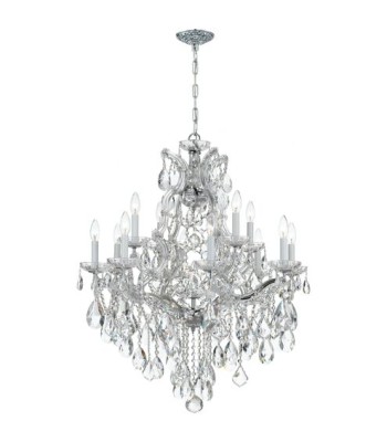 Crystorama Maria Theresa Chandelier 4413-CH-CL-MWP