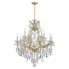 Crystorama Maria Theresa Chandelier 4413-GD-CL-MWP