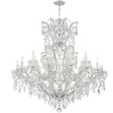 Crystorama Maria Theresa Chandelier 4424-CH-CL-MWP