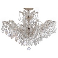 Crystorama Maria Theresa Semi Flush 4439-CH-CL-SAQ_CEILING
