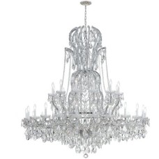 Crystorama Maria Theresa Chandelier 4460-CH-CL-MWP
