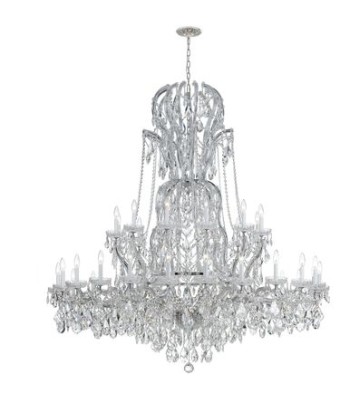 Crystorama Maria Theresa Chandelier 4460-CH-CL-MWP