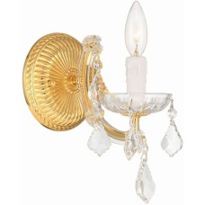 Crystorama Maria Theresa Sconce 4471-GD-CL-MWP